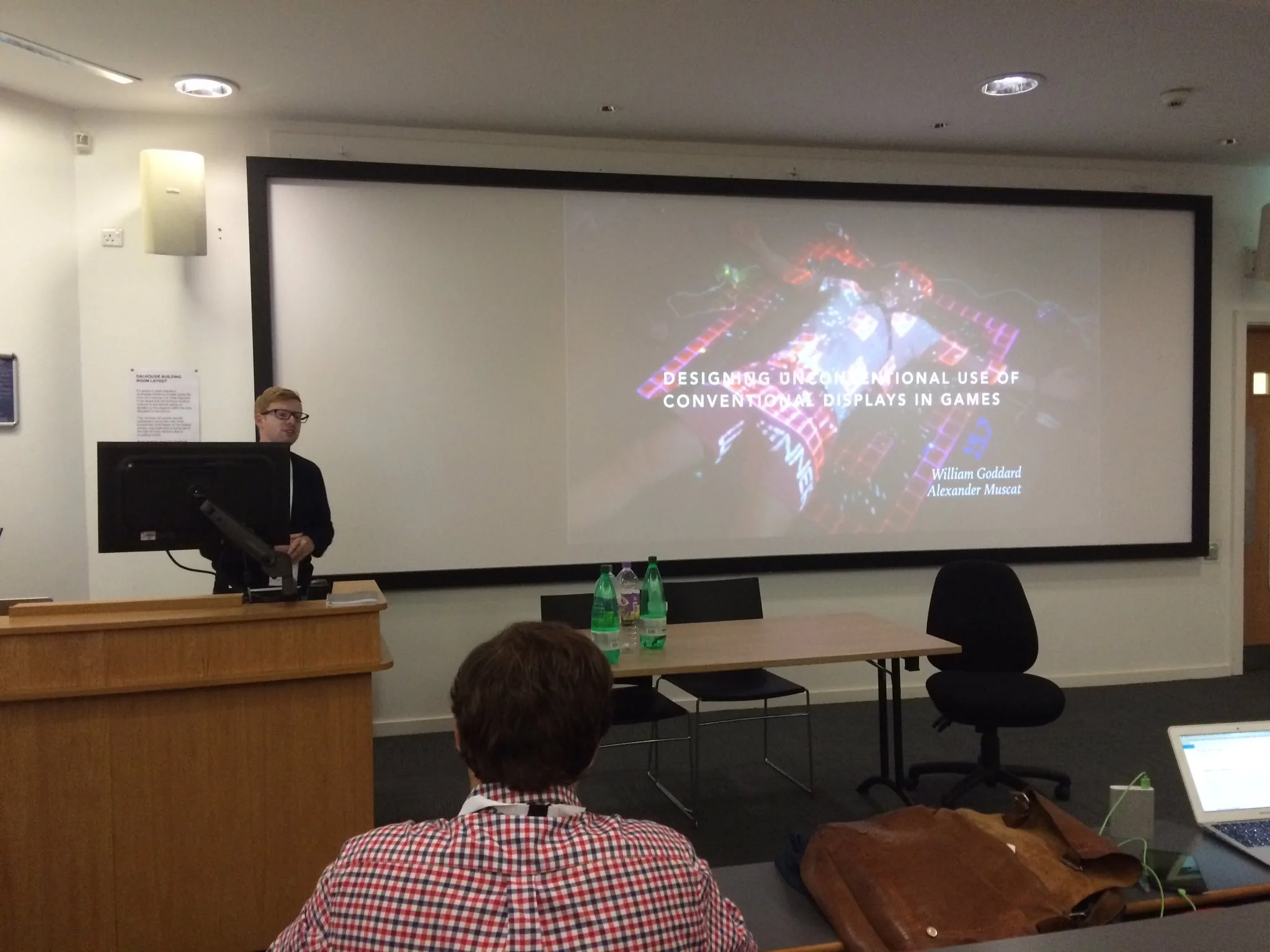 Designing unconventional use of conventional displays in games: Some assembly required preview